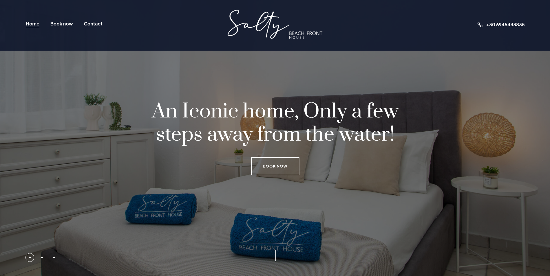 Salty Beach Front House